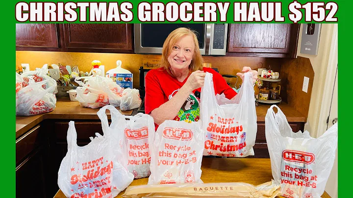CHRISTMAS GROCERY HAUL $152