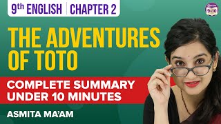 The Adventures of Toto Class 9 English Complete Chapter Summary Under 10 Mins | BYJU'S screenshot 1