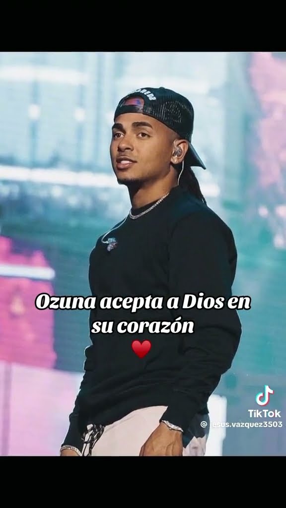 Ozuna  acepta a Dios en su corazón ♥️