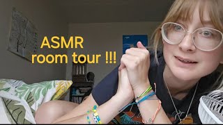 asmr lofi room tour :3 (rambles, soft spoken)