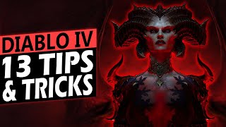 13 Diablo 4 Tips \& Tricks to Immediately Play Better