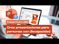 Quiz sobre Accesibilidad en PowerPoint 365