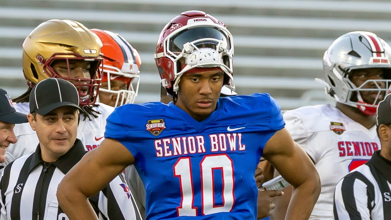 Taylen Green Highlights - QB - Arkansas - 2026 Panini Senior Bowl