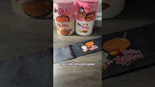 many people wanted a tutorial so here it is #buldaknoodles #ramen #fyp #viral #collection #tutorial