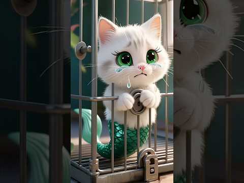 قبضوا عليها و حرموها من امها لكن النهاية صادمه شوف للاخر  قطط ذكاء اصطناعي قطة