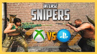 XBOX vs PS4 - Intense Sniper 1v1's!