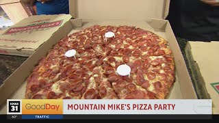 Celebrating National Pizza Party Day with Mountain Mike's!