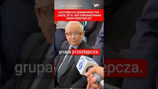 Kaczyński Zakpił Z Tvn. Zaczepił Dziennikarza Grupa Przestępcza