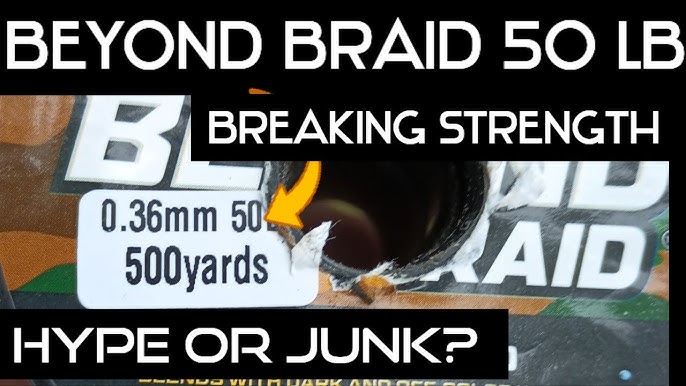 Beyond Braid 8x vs Daiwa 8 Grand vs PowerPro Maxcuatro [Line Strength Test]  