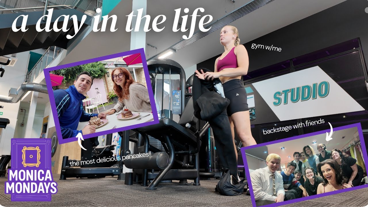 A DAY IN MY LIFE AS A THEATRE PERFORMER 🎭| my hardest gym session, job announcement, pancakes, bts