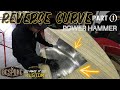 How-To Reverse Curve w/ Power Hammer Metal Shaping Linear Stretch At Bespoke Coachworks