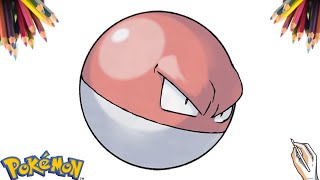 Desenhos para colorir de desenho do pokémon electrode para colorir