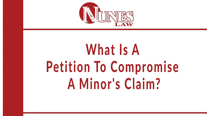 What is a petition to compromise a minor's claim?