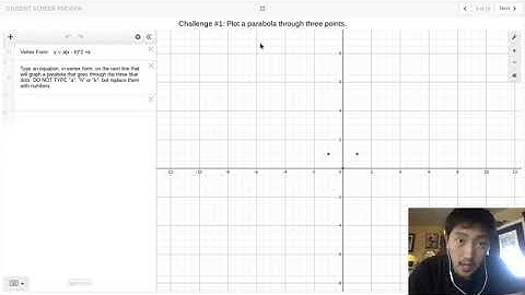 Graphing Vertex Form in Desmos!
