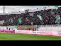 على نغمات يا البابور يا مونامور الكورفاسود تزلزل مدرجات العربي الزاولي في لقاء الرجاء والماص