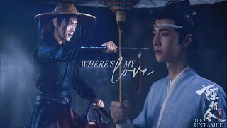 Download Lagu lan wangji \u0026 wei wuxian | where's my love [The Untamed] MP3