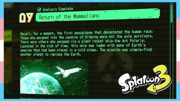 All Alterna Logs Archive In Splatoon 3 *Story Mode*