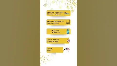 5 tips for recovery after Breast augmentation or Breast implant surgery