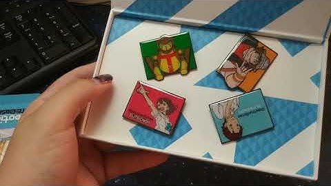 Robotics;Notes Switch Pin Unboxing