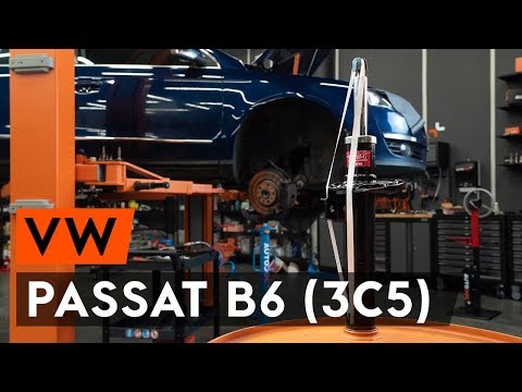 Как заменить стойку амортизатора передней подвески на VW PASSAT B6 (3C5) [TUTORIAL AUTODOC]