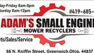 Adam's Small Engine Mower Recyclers!