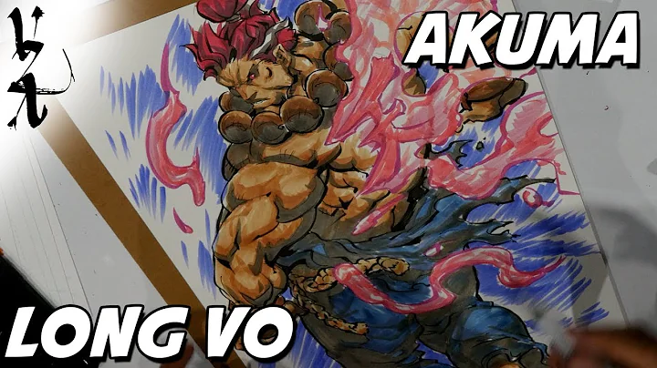 Long Vo drawing Akuma