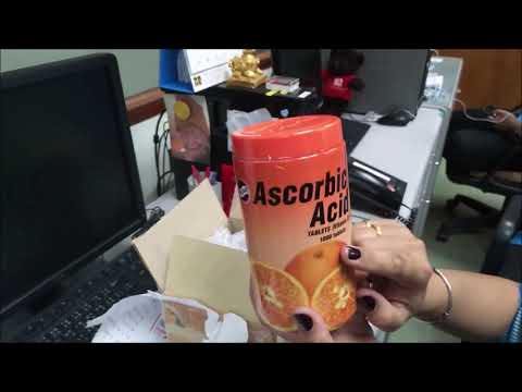 [Unbox] วิตามินซี กรดแอสคอบิก Ascorbic Acid Vitamin C