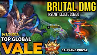 VALE BEST BUILD 2022 | TOP GLOBAL VALE GAMEPLAY | MOBILE LEGENDS ✓