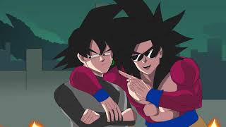 Goku  vs Goku Black Rap Battle (2GS) Dragon Ball Parody