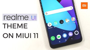 Realme Ui Official Theme For Any Xiaomi Device | Exclusive Miui 11 Theme