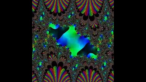 Julia Set Revolution of "Cos(z) + c", radius = 1.077, 10 iterations