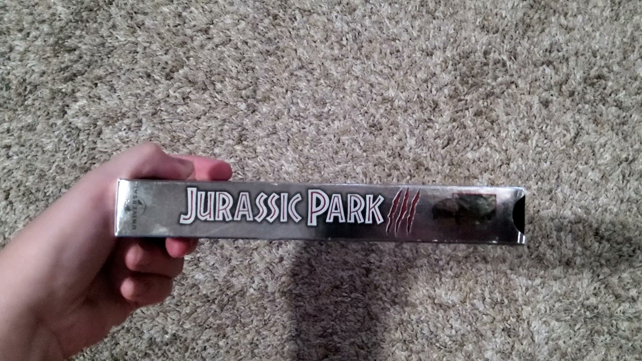 Jurassic Park III (2001) VHS Review YouTube
