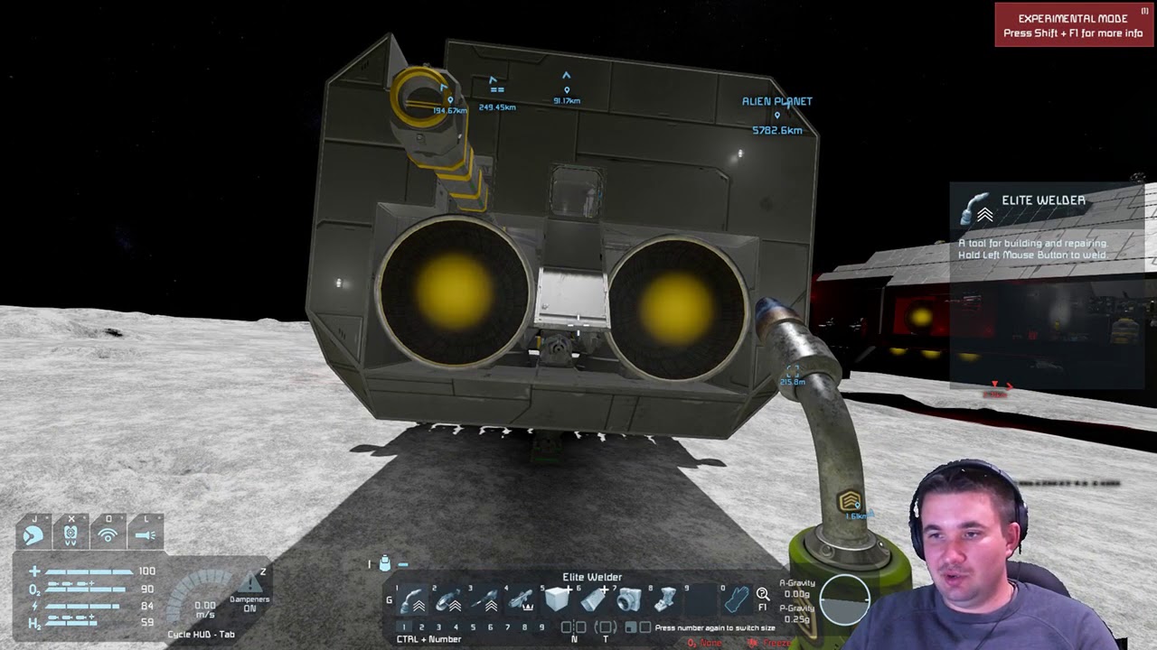 100 SUBS! Space Engineers - HUGE DRILL for the MOON BASE - Episode 10 ...