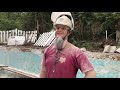Episode 104: More Pool Work! Coping removing, tile popping, snake catching, and concrete grinding!
