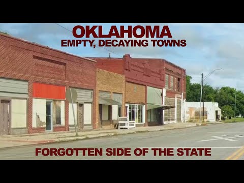 OKLAHOMA: Empty, Decaying Towns In The Forgotten Side Of The State