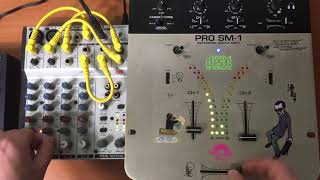 No Input Mixer + Numark PRO SM-1 Jam
