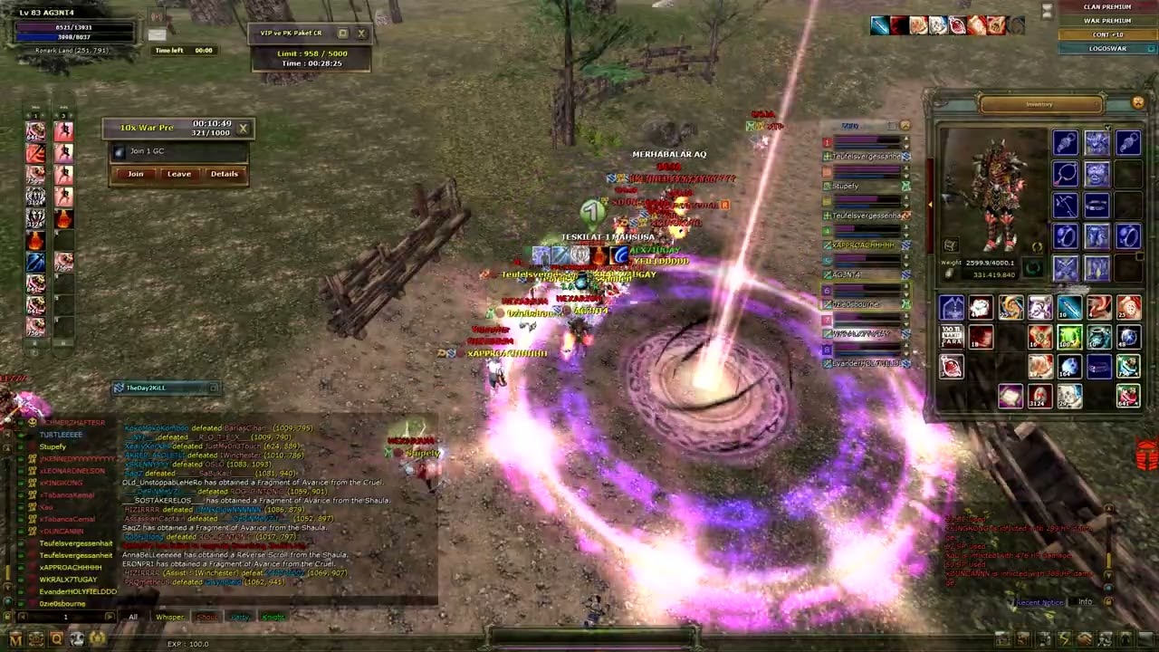 NEXARIUM VS DOJA ÜSTÜNLÜK KURMA..#logoswar