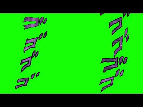 ゴ-menacing-ゴ-(jojo's-bizarre-adventure-greenscreen,-download-in-desc)