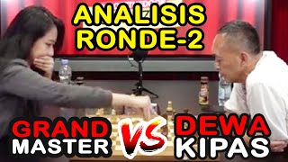 RONDE 2 - Dewa Kipas VS Irene Sukandar Deddy Corbuzier 2021 | Analysis Dunia Catur Dadang Subur