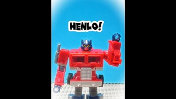 Duality of Prime #transformers #optimusprime #stopmotion #duality #meme #g1 #bayverse #truck