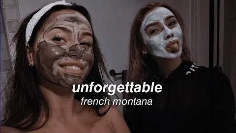 french montana - unforgattable (spedup/lyrics)