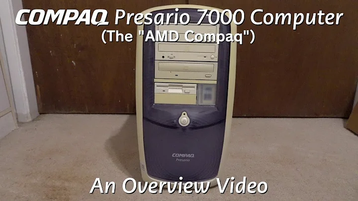 Compaq Presario 7000 Overview (AMD Compaq)