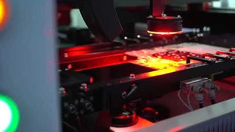 【HGTECH】PCB Laser Marking System for SMT industry