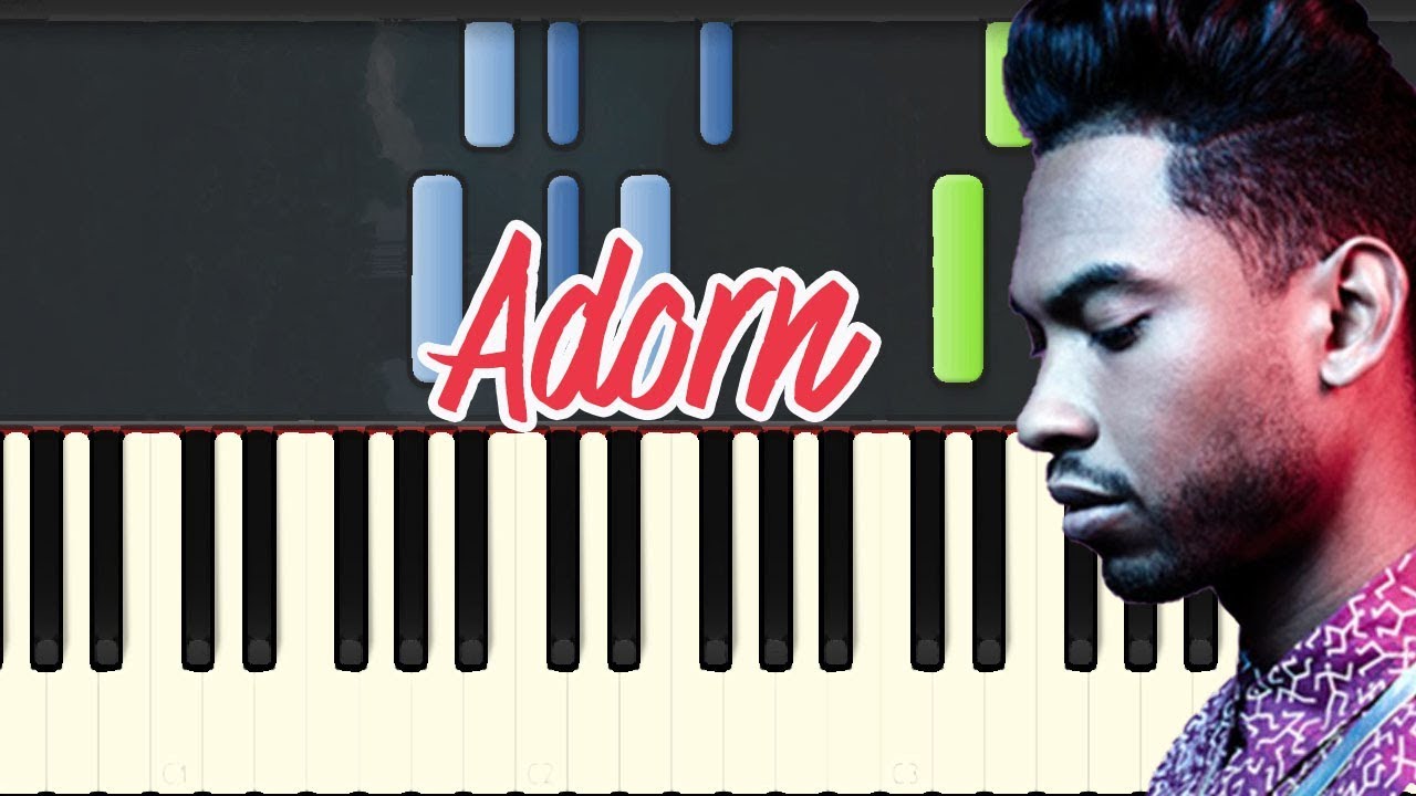 sheet piano nhạc trịnh công sơn Adorn-Miguel (Piano Tutorial Synthesia)