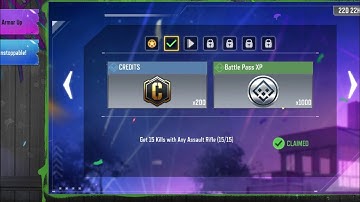 Gat 15 Kills with Any Assault Rifle Call Of Duty season 3 Task Complete #callofduty #viral #gaming.