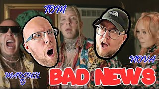 "Bad News" - Tom MacDonald & Madchild ft. Nova Rockafeller ｜BROTHERSREACT