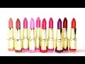 Milani Spring 2015 Matte Lip Swatches + Makeup Review