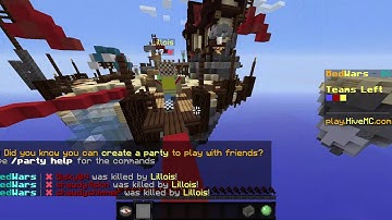 Hive Mc, Reach; Kill aura hacker