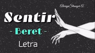 SENTIR (LETRA) - BERET