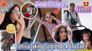 KIMBERLY LOAIZA Y JD PANTOJA SORPRENDEN A UNA FAN!🤯🥰 |(Kima y Juanito Viendo El Eclipse Solar)😎